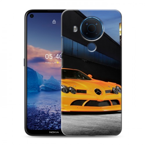 Дизайнерский силиконовый чехол для Nokia 5.4 Mercedes