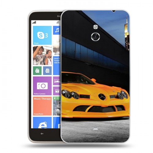 Дизайнерский пластиковый чехол для Nokia Lumia 1320 Mercedes