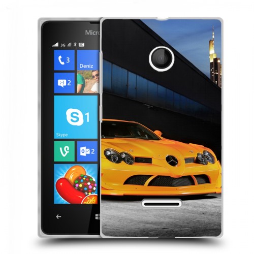 Дизайнерский пластиковый чехол для Microsoft Lumia 435 Mercedes