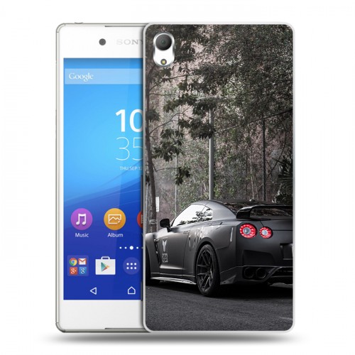 Дизайнерский пластиковый чехол для Sony Xperia Z3+ Nissan