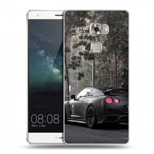 Дизайнерский пластиковый чехол для Huawei Mate S Nissan