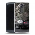 Дизайнерский пластиковый чехол для LG V10 Nissan