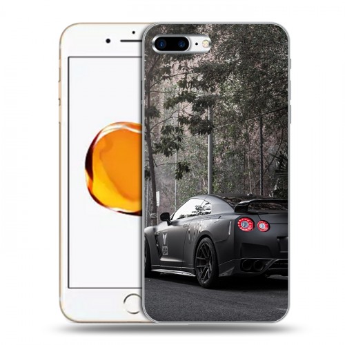 Дизайнерский пластиковый чехол для Iphone 7 Plus / 8 Plus Nissan