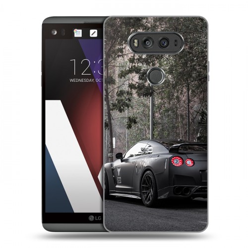 Дизайнерский пластиковый чехол для LG V20 Nissan