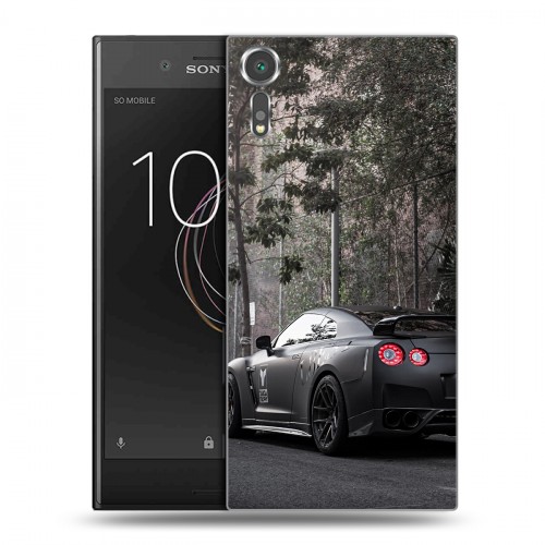 Дизайнерский пластиковый чехол для Sony Xperia XZs Nissan