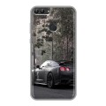 Дизайнерский силиконовый чехол для Huawei P Smart Nissan