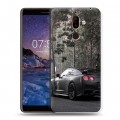 Дизайнерский пластиковый чехол для Nokia 7 Plus Nissan