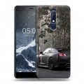 Дизайнерский пластиковый чехол для Nokia 5.1 Nissan