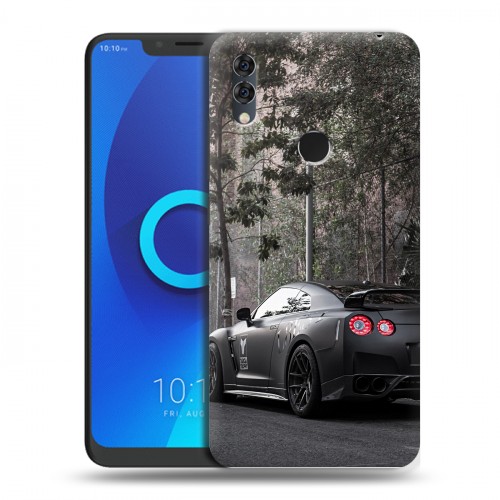 Дизайнерский силиконовый чехол для Alcatel 5V Nissan