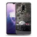 Дизайнерский пластиковый чехол для OnePlus 7 Nissan