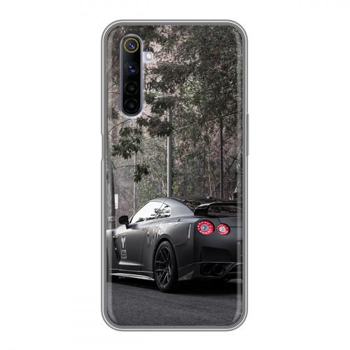 Дизайнерский силиконовый чехол для Realme 6 Nissan