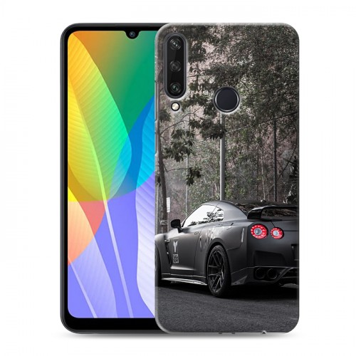 Дизайнерский пластиковый чехол для Huawei Y6p Nissan