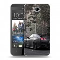 Дизайнерский пластиковый чехол для HTC Desire 300 Nissan