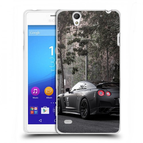 Дизайнерский пластиковый чехол для Sony Xperia C4 Nissan