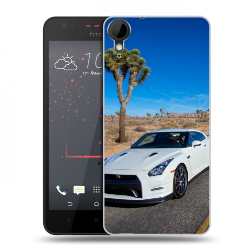 Дизайнерский пластиковый чехол для HTC Desire 825 Nissan