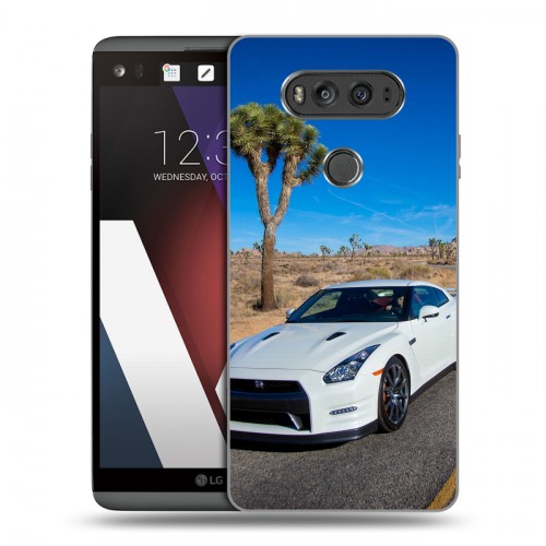 Дизайнерский пластиковый чехол для LG V20 Nissan