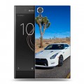 Дизайнерский пластиковый чехол для Sony Xperia XZs Nissan