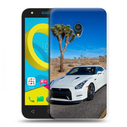 Дизайнерский пластиковый чехол для Alcatel U5 Nissan