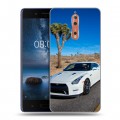 Дизайнерский пластиковый чехол для Nokia 8 Nissan