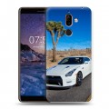 Дизайнерский пластиковый чехол для Nokia 7 Plus Nissan