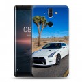 Дизайнерский пластиковый чехол для Nokia 8 Sirocco Nissan