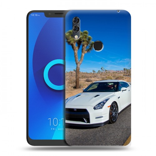 Дизайнерский силиконовый чехол для Alcatel 5V Nissan