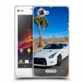 Дизайнерский пластиковый чехол для Sony Xperia L Nissan