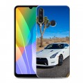 Дизайнерский пластиковый чехол для Huawei Y6p Nissan