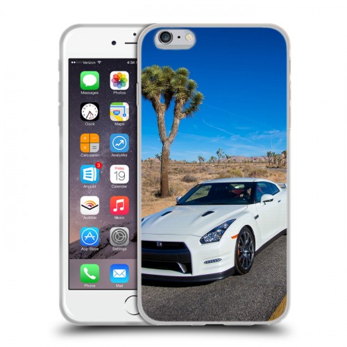 Дизайнерский силиконовый чехол для Iphone 6 Plus/6s Plus Nissan