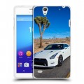 Дизайнерский пластиковый чехол для Sony Xperia C4 Nissan