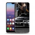 Дизайнерский силиконовый с усиленными углами чехол для Huawei P20 Pro Nissan