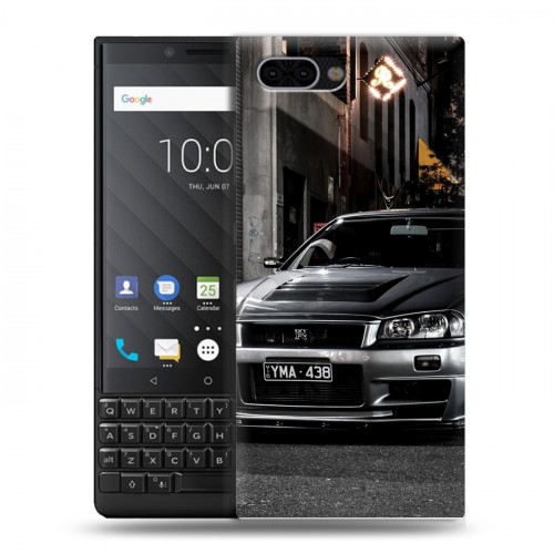 Дизайнерский пластиковый чехол для BlackBerry KEY2 Nissan