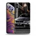 Дизайнерский силиконовый чехол для Iphone Xs Max Nissan