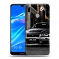 Дизайнерский пластиковый чехол для Huawei Y6 (2019) Nissan