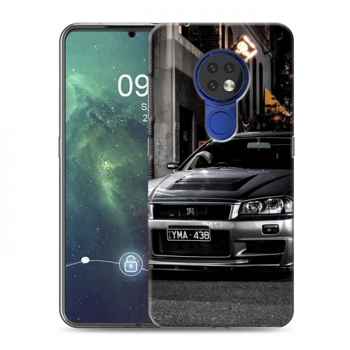 Дизайнерский силиконовый чехол для Nokia 6.2 Nissan