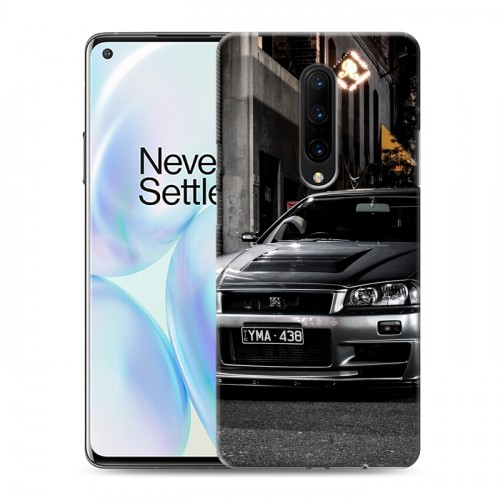 Дизайнерский пластиковый чехол для OnePlus 8 Nissan