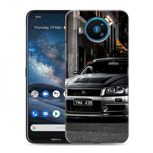 Дизайнерский силиконовый чехол для Nokia 8.3 Nissan