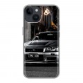 Дизайнерский пластиковый чехол для Iphone 14 Nissan