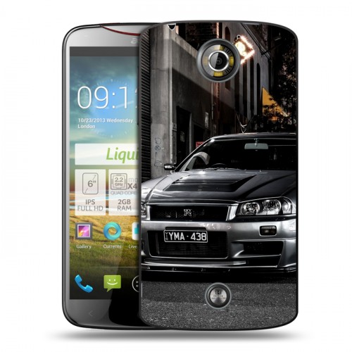 Дизайнерский пластиковый чехол для Acer Liquid S2 Nissan