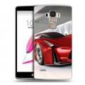 Дизайнерский пластиковый чехол для LG G4 Stylus Nissan