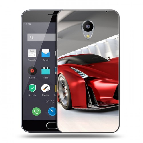 Дизайнерский пластиковый чехол для Meizu M2 Note Nissan