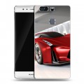 Дизайнерский пластиковый чехол для Huawei P9 Plus Nissan