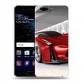 Дизайнерский пластиковый чехол для Huawei P10 Nissan