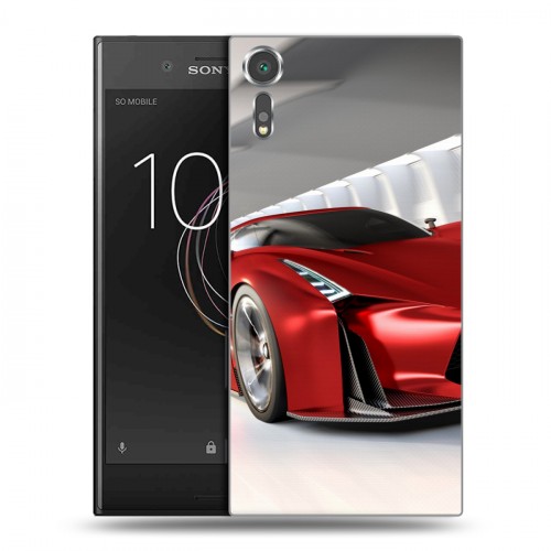 Дизайнерский пластиковый чехол для Sony Xperia XZs Nissan