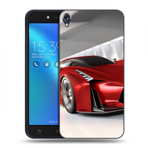 Дизайнерский силиконовый чехол для Asus ZenFone Live Nissan