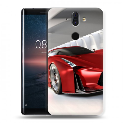 Дизайнерский пластиковый чехол для Nokia 8 Sirocco Nissan