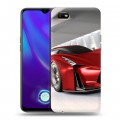 Дизайнерский силиконовый с усиленными углами чехол для OPPO A1k Nissan