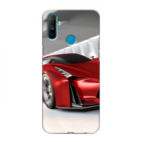 Дизайнерский силиконовый чехол для Realme C3 Nissan