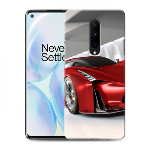 Дизайнерский пластиковый чехол для OnePlus 8 Nissan