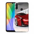 Дизайнерский пластиковый чехол для Huawei Y6p Nissan